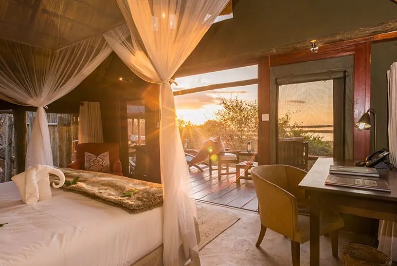 Two-night stay in Presidential Suite at an Award-Winning Safari Lodge in Zambia for up to 4 