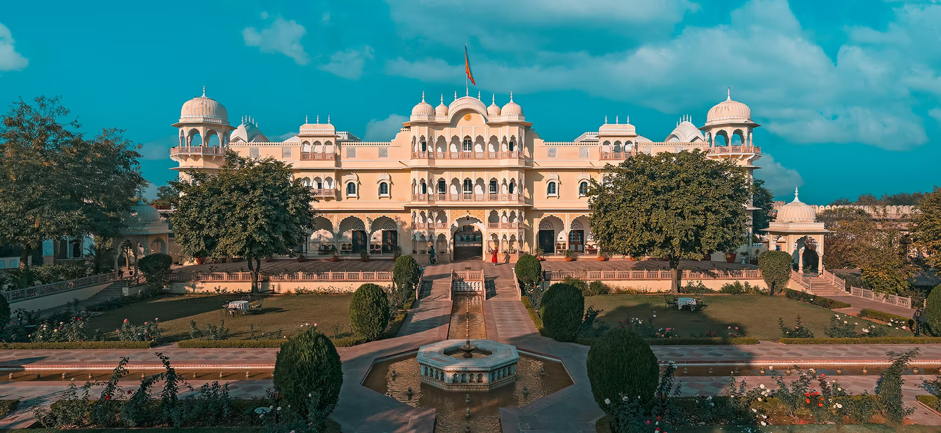 Three-night stay for 2 at Nahargarh Palace Ranthambhore including Tiger Safari Experience